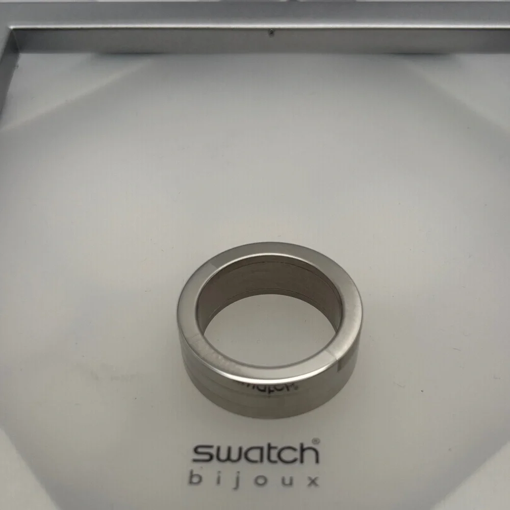 Swatch Bijoux Iron Railing Stainless Steel ring - size 11